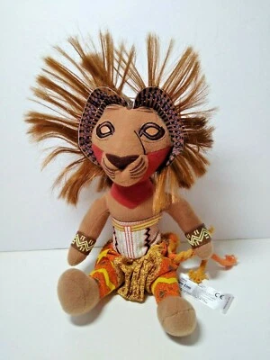 Мягкая плюшевая игрушка Simba Walt Disney's THE LION KING Broadway Musical 10 дюймов - Изображение 1 из 4