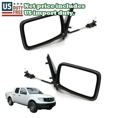 Par de espejos retrovisores tipo cable Fit 1991-98 Volkswagen Golf MK3 1E Jetta Vento A3 1H Foto 1 de 4