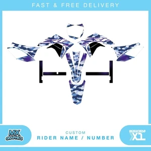 Se adapta a Honda CRF230 2019-2020. Gráficos de vinilo MX personalizados, kit de calcomanías adhesivas camuflaje - Imagen 1 de 1