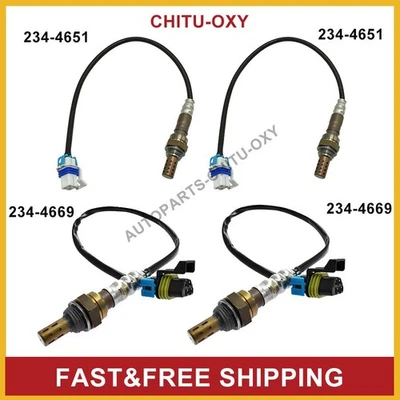 4X Up/Downstream Oxygen O2 Sensor For 2003-2006 Chevrolet Silverado 2500 HD 6.0L - Image 1 of 4