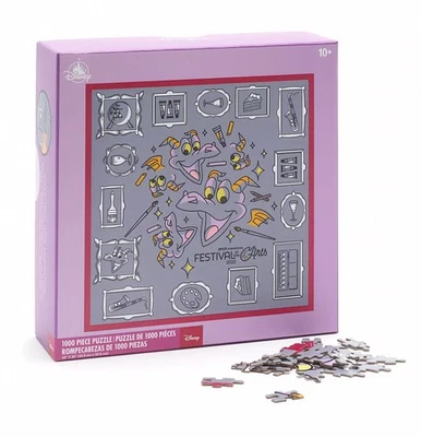 Disney Parks Epcot Festival of the Arts 2022 Figment Puzzle 1000 Pcs, New/Sealed - Image 1 of 4