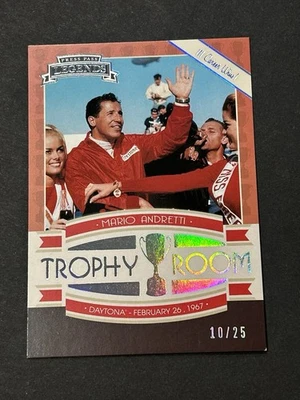 2011 Press Pass Legends Mario Andretti Trophy Room /25 - Image 1 of 3