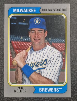 2020 Topps Archives - 1974 Topps Paul Molitor #145 Silver /99 - Image 1 of 2