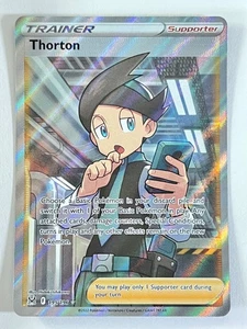 Thorton 195/196 Ultra Rare Full Art Lost Origin Pokemon Pack Fresh Near Mint NM - Picture 1 of 4
