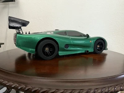 Kyosho Xj220 1/10scl Nitro Gp10 RC Car  O.S nitro 2spd - Image 1 of 4