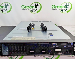 IBM X3650 M4 8 Bay 2.5" DDR3 Server 2x 94Y8073 PSU BAREBONES NO CPU NO RAM - Foto 1 di 6