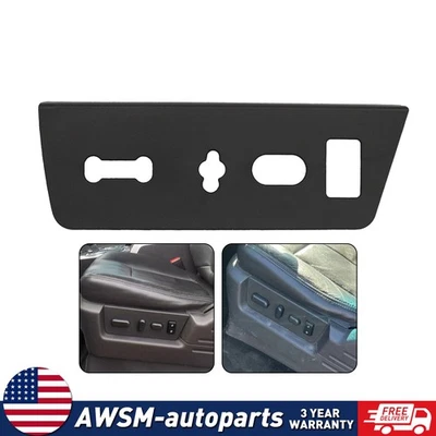 For Ford F150 2009 2010-2013 2014 Driver Side Seat Cover Trim Panel Bezel Black Foto 1 de 4