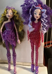 2 Winx Club 11.5" Dolls! STORMY QUEEN OF STORMS & DARCY QUEEN Of DARKNESS - Bild 1 von 16