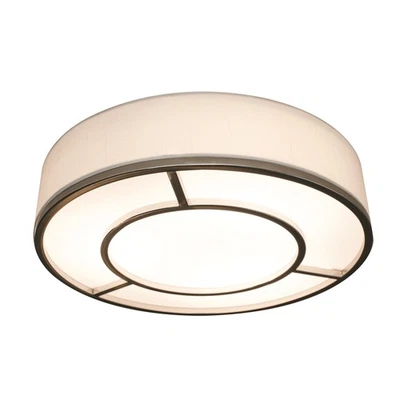AFX RVEF1624LAJUD Reeves 1 Light 16"W Integrated LED Flush Mount - White - Image 1 of 4