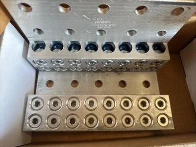 🔴1X BURNDY KK8A34U10 50035686 Wire (8) 10AWG-500 Kcmil Connector Lug Terminal‼️