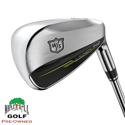 Wilson Staff Launch Pad 2 5-PW+GW Irons Evenflow Graphite Regular - MINT - Image 1 of 3