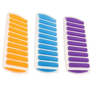  3 Stück Getränke-Eisformen, Eiswürfelbereiter, Tablett mit Deckel, - Bild 1 von 16