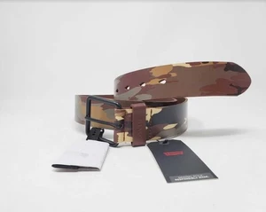 New men's 36 (runs small) Levi's camo print leather belt - Picture 1 of 7
