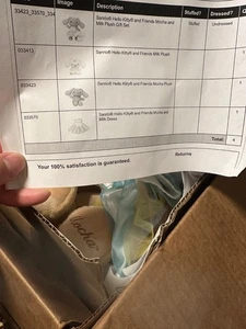 Build-a-Bear Mocha Cinnamoroll W/ Milk & Dress *Stuffed And Undressed* Sanrio - Picture 1 of 2