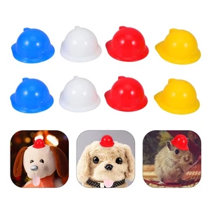 40 Pcs Mini Hard Hat for Doll Tiny Plastic Hats Decorated Decoration - Picture 1 of 12