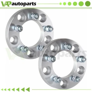 2Pc 1" Wheel Adapters 5x5 to 5x4.5 For 1994-1996 Chevrolet Impala Caprice 12x1.5 - Picture 1 of 6
