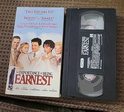 Importance of Being Earnest (VHS, 2002) Reese Witherspoon,  Colin Firth - Image 1 of 3