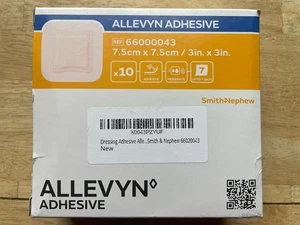Allevyn Adhesive Foam Dressing 3" x 3" - Box of 10 Exp 01/28 - Picture 1 of 2