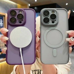 Magsafe Magnet Clear For iPhone 16 15 14 13 12 Pro Max Shockproof TPU Case Cover - Bild 1 von 16
