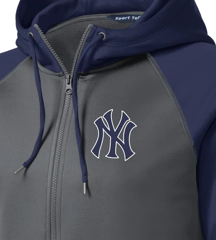New York Yankees Men's Hoodie Sweatshirt Full Zip Hooded Jacket Size XS-4XL Cover