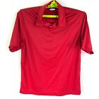 Nike Golf Dri-Fit Polo Shirt Mens Size L Red