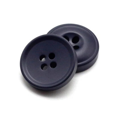 10Pcs Round 4-Hole Sewing Resin Buttons DIY for Overcoat Blazer Trench Coat - Image 1 of 4
