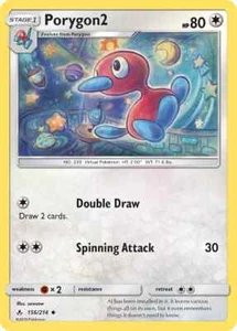 Porygon2 156/214 Unbroken Bonds Pokemon Card NM - Imagen 1 de 1