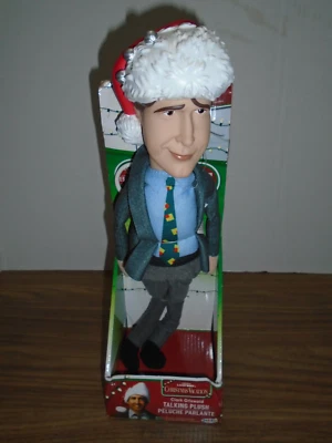 Clark Griswold 12 英寸圣诞假期会说话毛绒拉绳娃娃 16 个短语 — 第 1/4 张图片