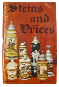 Steins And Prices Book 1970 June Dimsdle Old World Antique Price Guide O - Picture 1 of 12
