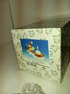 FITZ AND FLOYD SILENT NIGHT VOTIVE HOLDER FIGURINE CHARMING TAILS DV60 VINTAGE   - Picture 1 of 1