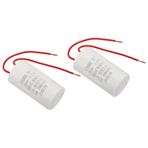 2pcs CBB60 20uF Running Capacitor AC 450V 50/60Hz Cylinder Bottom - Picture 1 of 5