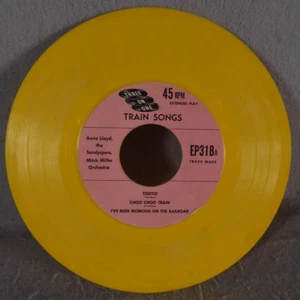 Train Songs Anne Lloyd the Sandpipers 45 RPM Record Three On One EP318 Tootle - Picture 1 of 4