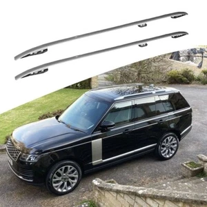 2 piezas Riel de techo se adapta a Range Rover L405 larga distancia entre ejes 2013-2021 techo barra transversal de carga - Imagen 1 de 7