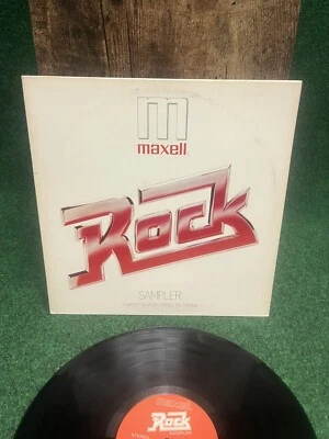 MAXELL Rock Sampler Various LP Vinyl Record 1979 RCA Triumph Hall & Oates - Image 1 of 4