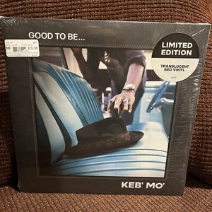 Keb' Mo -Good To Be...2LP Vinyl Indie X Limited Red Color Gate Blues Album, New - Picture 1 of 6
