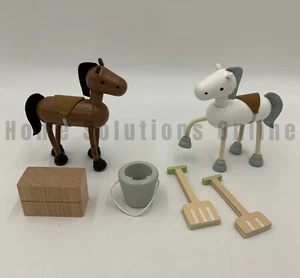 Pottery Barn Kids Horse Stable Tools Dollhouse Accessory Pretend Play Set #F116 - Picture 1 of 4