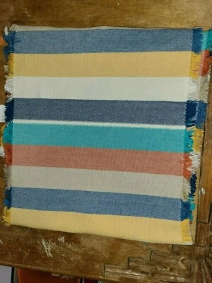Crate & Barrel "Cabana Stripe" 14 X 90 Table Runner  - Image 1 of 3