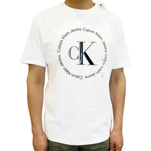 Neu Calvin Klein Herren T-Shirt weiß Rundhals Kurzarm - Bild 1 von 2