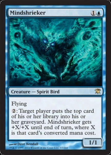 Mindshrieker ~ Moderately Played Innistrad MTG Magic UltimateMTG Blue Card - Image 1 of 1