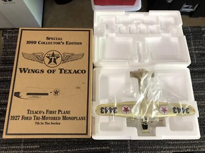 Wings of Texaco Collector's 1927 Ford Tri-Motored Monoplane 7th In Series - Image 1 of 4