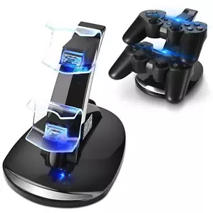 TNP PS3 Controller Charger Stand for Sony Playstation 3 Controller Dualshock ... - Picture 1 of 8