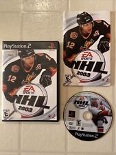 NHL 2003 - Hockey Game (Playstation PS2) Black Label Original Complete
