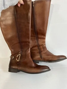 Alex Maria Brown Knee boots, size 7.5 M/W - Picture 1 of 8