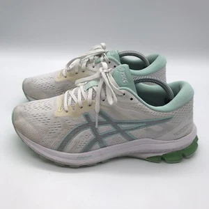 Asics FlyteFoam DuoMax Women’s Size 7 Shoes. White/Cream/Sea Green Sneakers - Picture 1 of 9