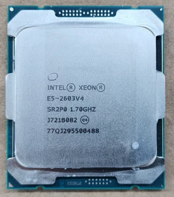 Intel Xeon E5-2603V4 1.7GHz 6-Core 15MB Cache CPU SR2P0 - Image 1 of 2