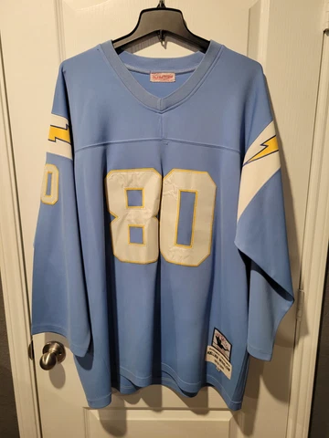 SAN DIEGO CHARGERS Kellen Winslow #80 Mitchell & Ness Throwback Jersey SIZE 54 Cover
