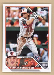 Gunnar Henderson - 2023 Topps Series 1 - Rookie #206 - Orioles - Picture 1 of 2