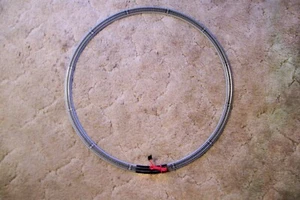 (052) NEW, N SCALE BACHMANN EZ TRACK SMALL CIRCLE NICKEL SILVER RAILS,GRAY BED. - Picture 1 of 1