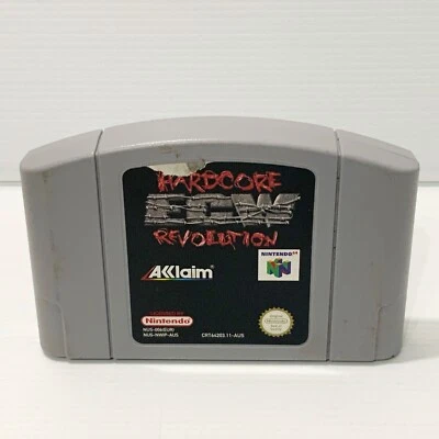 Hardcore ECW Revolution - Nintendo N64 - Tested & Working - Free Postage - Image 1 of 3