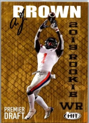 2019 SAGE HIT #34 A.J. Brown - Image 1 of 2